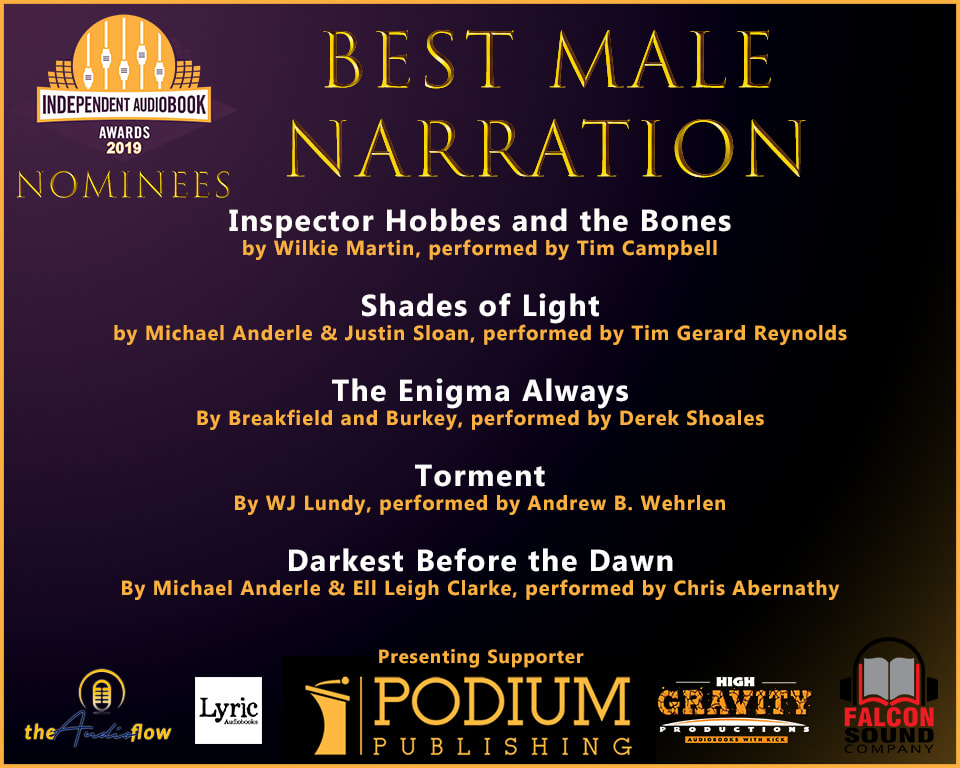 2019 Best Male Narration finalist announcement